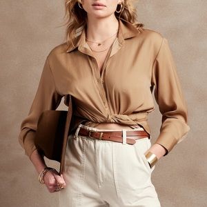 Banana Republic SILKY OVERSIZED SHIRT